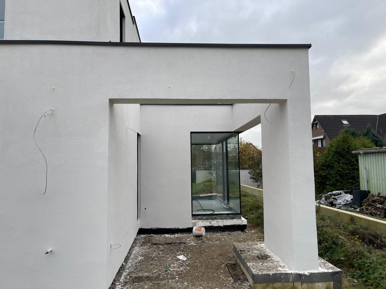 Neubau Einfamilienhaus - Eingang